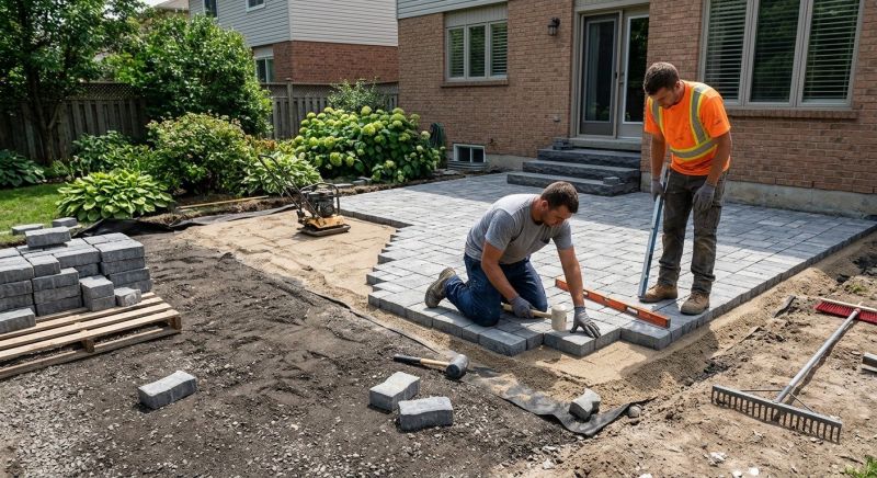 Paver Patio Construction in Fairfield County, CT